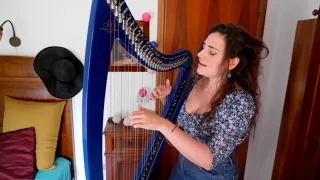 Across the Universe Electric Harp & Voice (The Beatles Cover)