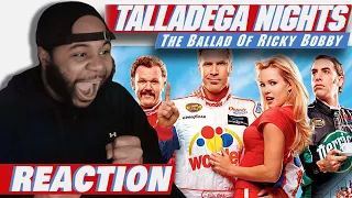 HAVE YOU EVER CRIED LAUGHING? | *TALLADEGA NIGHTS THE BALLAD OF RICKY BOBBY* MOVIE REACTION