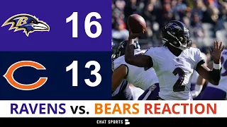 Baltimore Ravens News & Rumors Following HUGE Win vs. Bears: Tyler Huntley HOF? Recap + Highlights