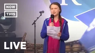 Arnold Schwarzenegger and Greta Thunberg Speak Out Against Climate Change — LIVE | NowThis