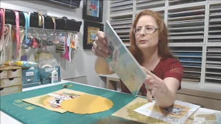 Aula ao vivo - Pagina de Scrapbook