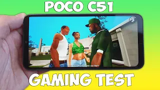 POCO C51 GAMING TEST (HELIO G36) - ИГРОВОЙ ТЕСТ!