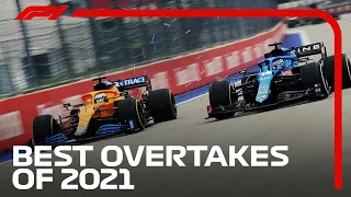 The Top 10 Overtakes Of 2021!