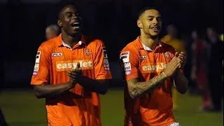 Andre and Pelly on Dartford win