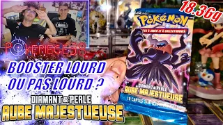 OUVERTURE RETRO D'UN AUTRE BOOSTER POKEMON DIAMANT & PERLE AUBE MAJESTUEUSE !