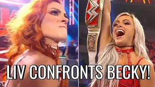 WWE News: Liv Morgan Confronts Becky Lynch On RAW! - Liv Morgan Next RAW Women's Champion?