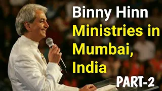 First Time In Mumbai, India 2004 [Benny Hinn Meeting in India] part-2 -- Anuj Speaker