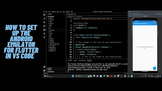 How to Set Up the Android Emulator For Flutter in VS Code (Windows)