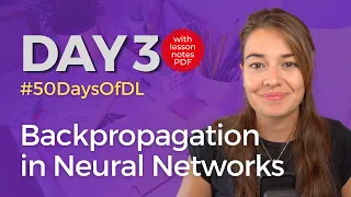 Backward Propagation in Neural Networks explained