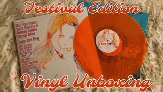 Lana Del Rey - DYKTTATUOB Festival Edition vinyl unboxing and review 🧡
