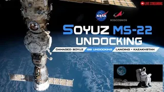 Breaking News!! Undocking of Soyuz MS-22 Spacecraft from International Space Station and Landing