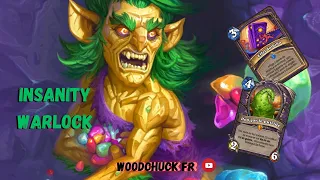 Hearthstone - Insanity Warlock ( deck cancer ) - Woodchuck