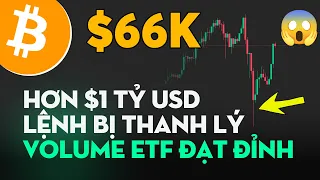 1840 - BTC ATH, Lịch Sử Mới, Sau Đó Hơn $1 Tỷ USD Lệnh Bị Thanh Lý, Tình Hình Thị Trường