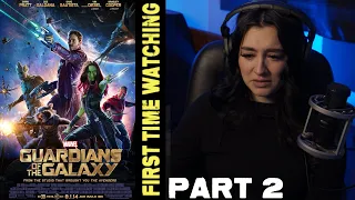 GUARDIANS OF THE GALAXY | MCU | FIRST TIME WATCHING | MOVIE REACTION (PART 2)