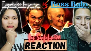 Fuyuhiko Kuzuryu vs The Boss Baby - Terrible Rap Battles of Comic Sans | Couple Reacts