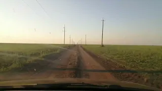 полевые дороги Северного Казахстана