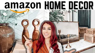 AMAZON HOME DECOR HAUL || DESIGNER LOOKS FOR LESS || AESTHETIC  2023