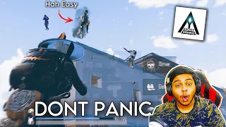 WORLD's RANK 1 Android to iPhone 1vs4 Panic Clutch Anony Gaming BEST Moments in PUBG Mobile