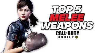 Best Knife VS Shorty? Top 5 Melee Weapons in COD Mobile!