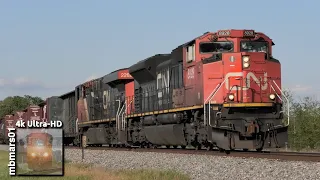 [83][4k] From Memphis to Yazoo City, Trains on the Canadian National Yazoo Sub, MS 04/10/2021