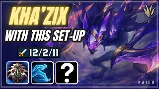 [Rank 1 Kha'zix] This is when evolving this ability is OP + GHOST on Kha'zix | Kaido w/ Commentary