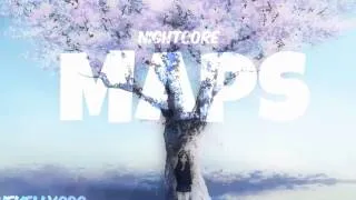 ♡ Maroon 5 Maps - Nightcore ♡