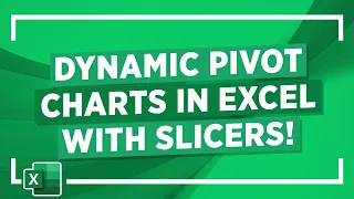 Interactive Dashboard in Excel: Dynamic Pivot Charts in Excel with Slicers!