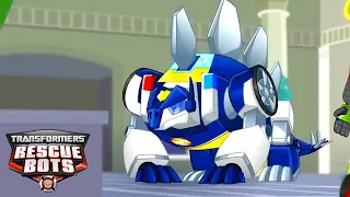 Chase the Dinobot | Transformers: Rescue Bots | FULL Episodes | Kids Cartoon | Transformers Junior