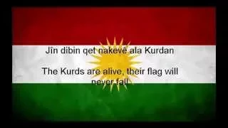 Ey reqib her - kurdish anthem (lyrics) kurdish&english