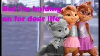 The chipettes - chandelier (lyrics)