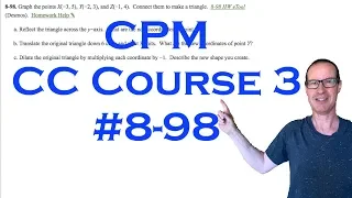 CPM CC3 Chapter 8 Problem 98