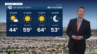 13 First Alert Las Vegas morning forecast | February 8, 2023