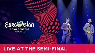 Robin Bengtsson - I Can't Go On (Sweden) LIVE at the first Semi-Final