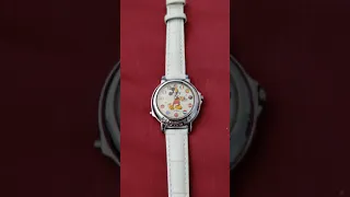 1990 "It's a Small World" Mickey Mouse musical watch