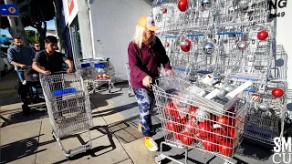 TIS THE SEASON: The Shopping Cart Tree