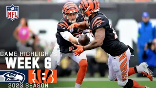 Seattle Seahawks vs. Cincinnati Bengals Game Highlights | NFL 2023 Week 6