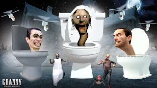 SKIBIDI TOILET Horror Gameplay | GRANNY Skibidi Toilet | Lovely Boss