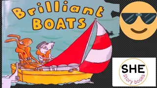 Read Aloud... BRILLIANT BOATS.. By Tony Mitton and Ant Parker...SHE story books... Story time...