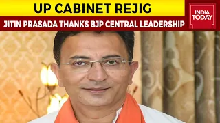 Jitin Prasada Inducted In Yogi Adityanath Cabinet, Thanks BJP Central Leadership & CM Yogi