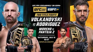 LIVE: UFC 290 Volkanovski vs. Rodriguez Full Card Fight Companion - UFC 290 Livestream