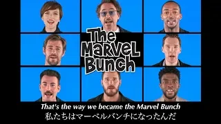 Avengers Infinity War Cast Sings『The Marvel Bunch』【日本語字幕】