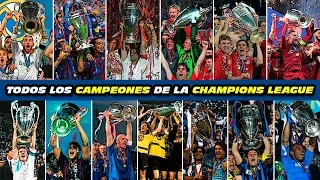 Todos los CAMPEONES de la CHAMPIONS 🏆 1⃣9⃣9⃣3⃣-2⃣0⃣1⃣9⃣