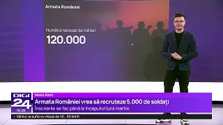 Știrile Digi24 de la ora 10 - 14 februarie