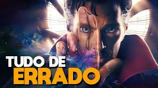 TUDO de ERRADO com DOUTOR ESTRANHO (2016)