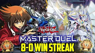 8-0 WIN STREAK!!! DESTROYING SNAKE EYES TO HIT MASTER RANK [Yu-Gi-Oh Master Duel]