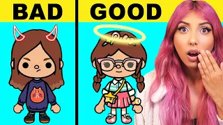 GOOD TWIN AND BAD TWIN STORY! (Toca Life World)