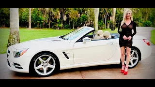 These Mercedes-Benz SL550 Roadsters Are ALWAYS Desired in This Color Combination! Review w/MaryAnn!