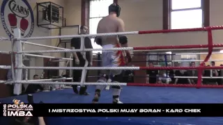 Mateusz Popławski vs Dominik Derdziński (PROTECTOR)- Finał Kard Chiek KL B 05.03.2016