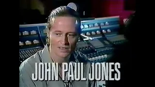 John Paul Jones - w/ Cinderella 1990,  MTV News