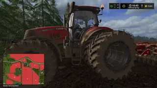 Farming Simulator 17 Timelapse - Episode 1 -  Deep cultivation (ploughing) [READ THE DESCRIPTION]